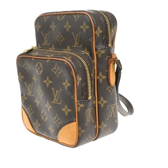 LOUIS VUITTON Amazon Crossbody Shoulder Bag Monogram Leather - Picture 12 of 13